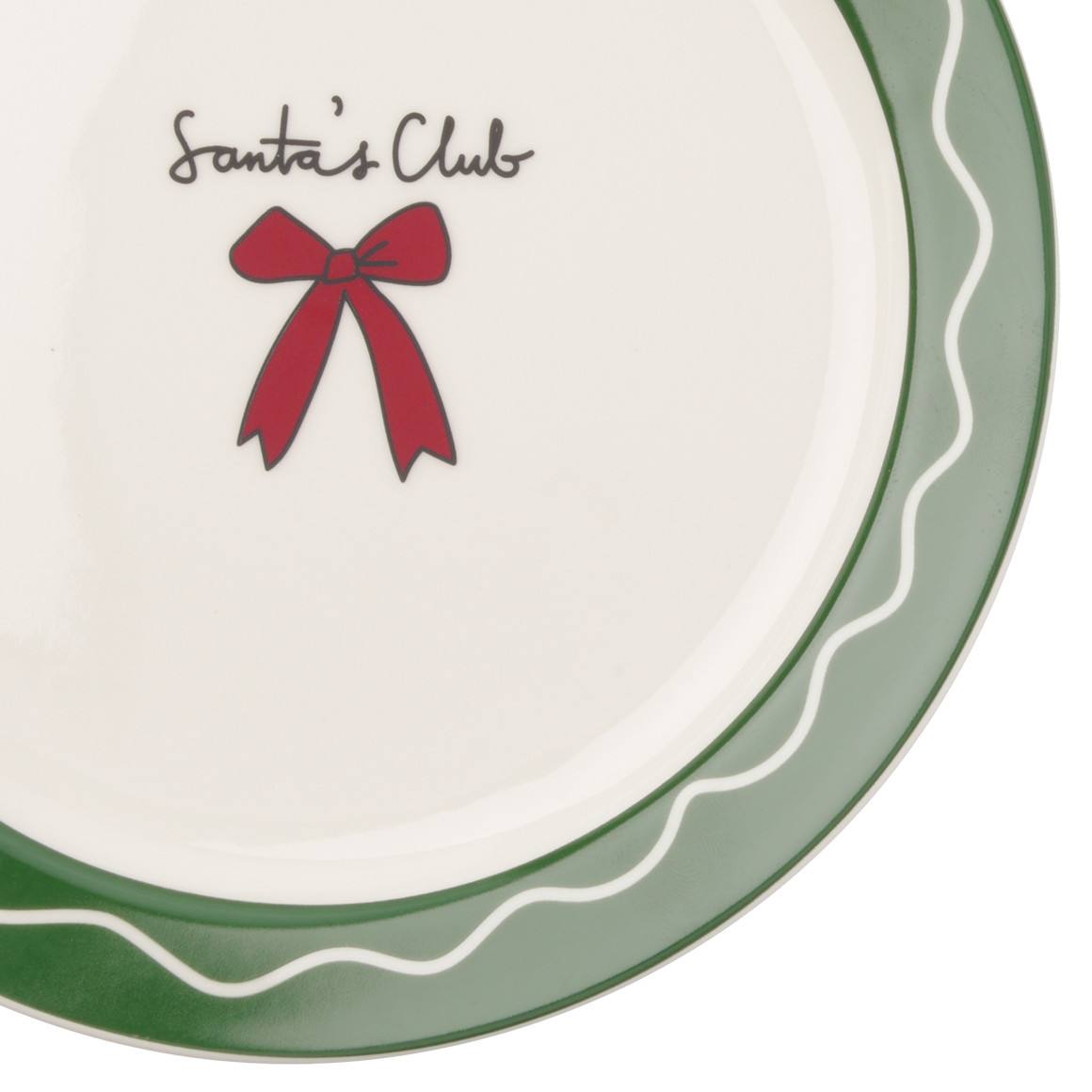 Teller im weihnachtlichen Design