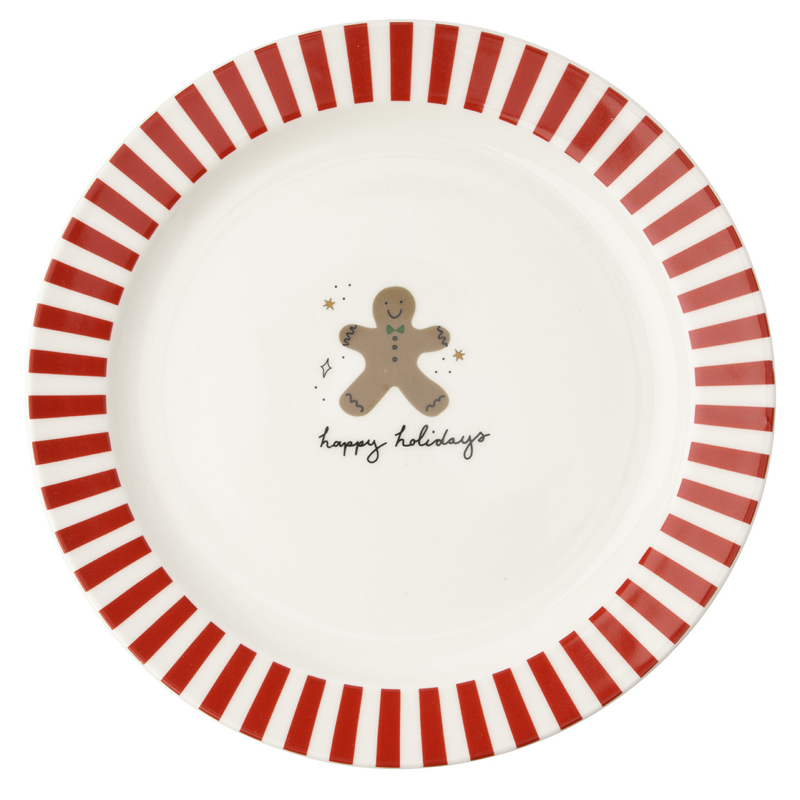 Teller im weihnachtlichen Design