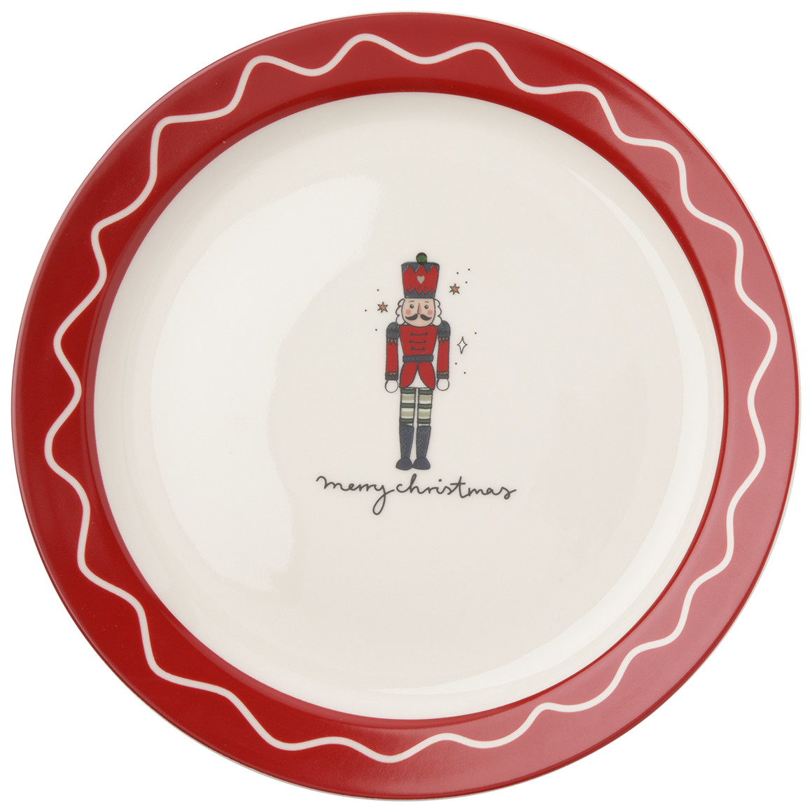Teller im weihnachtlichen Design