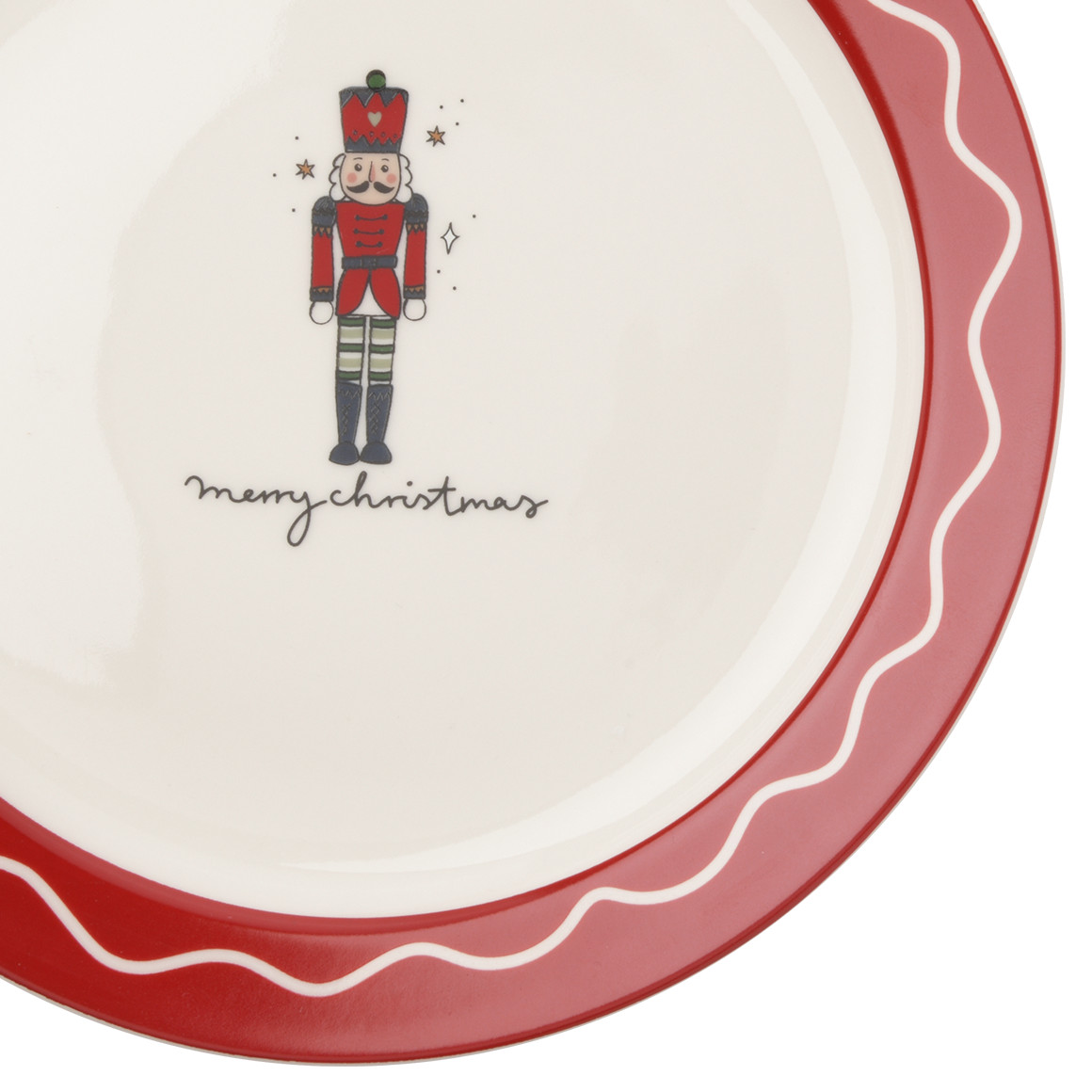 Teller im weihnachtlichen Design