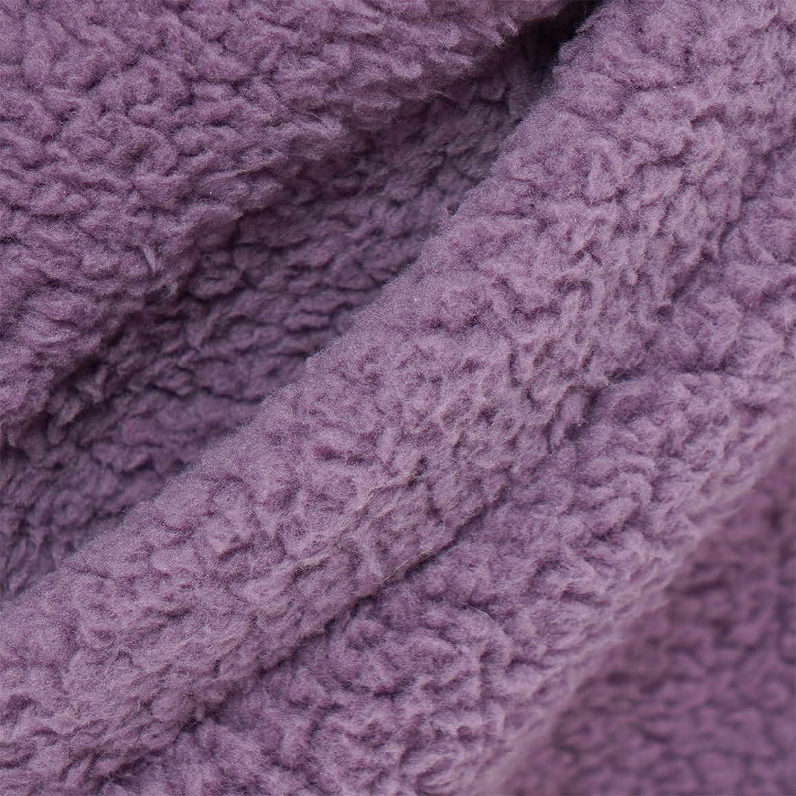 Mädchen Teddy-Pullover mit Schalkragen