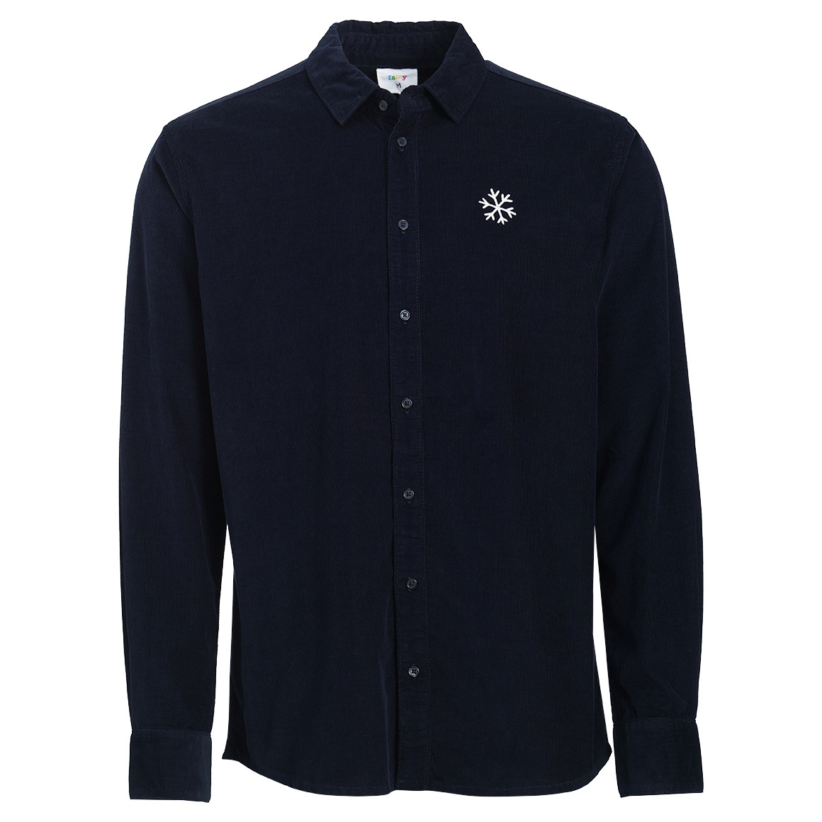 Herren Weihnachtshemd mit Stickerei