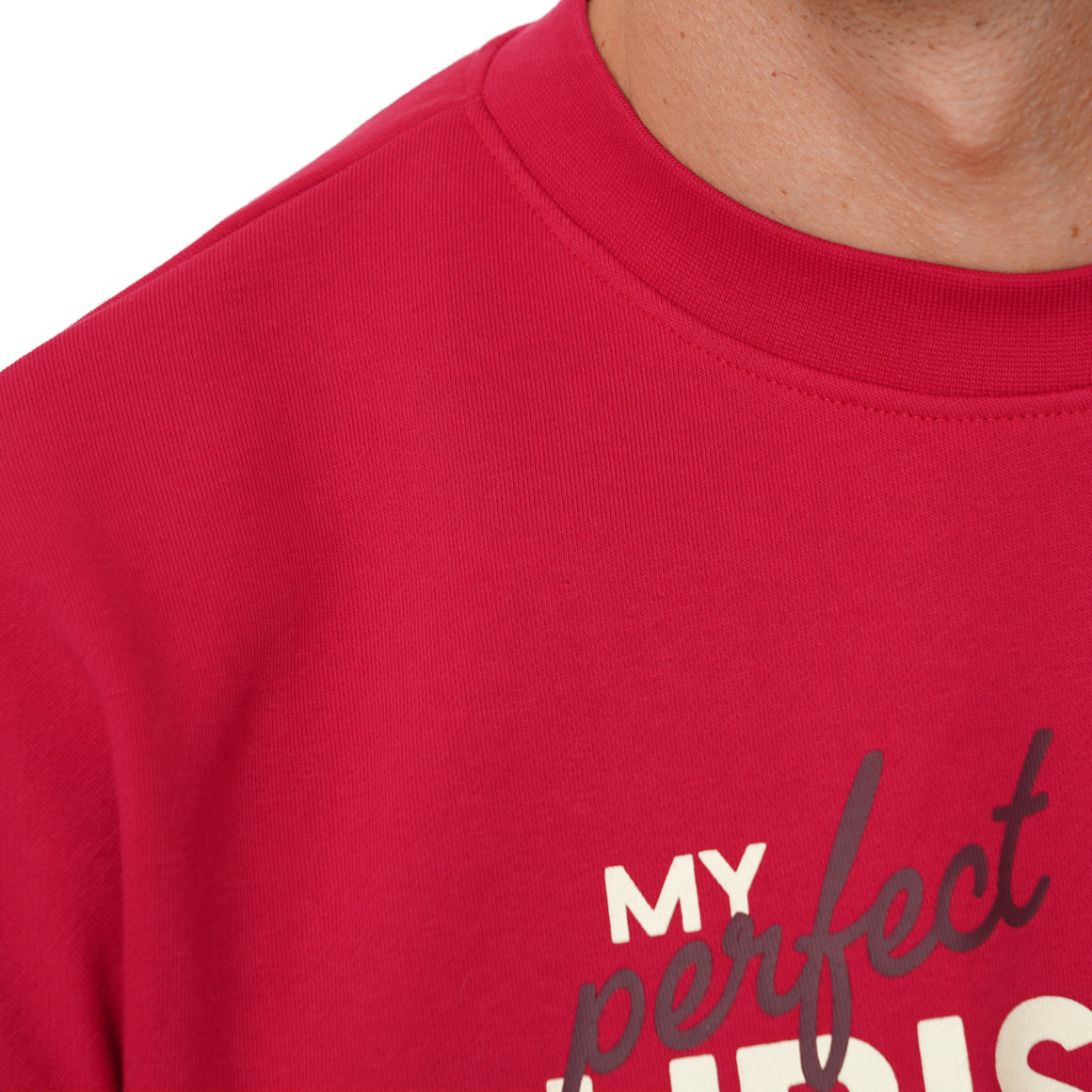 Herren Weihnachtssweatshirt mit Print