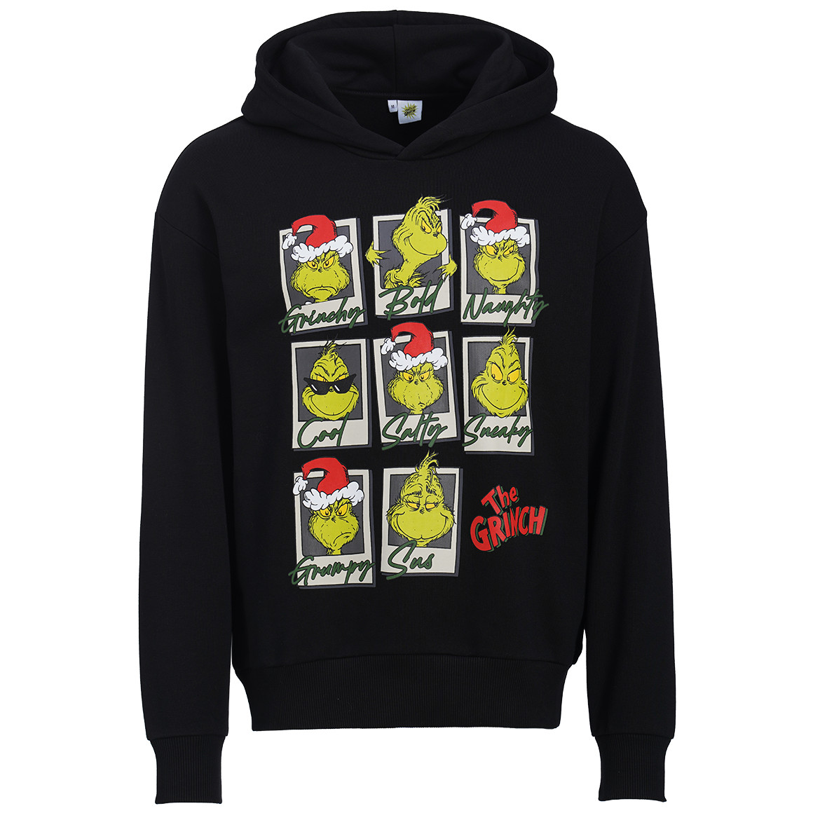 The Grinch Weihnachtshoodie mit Print