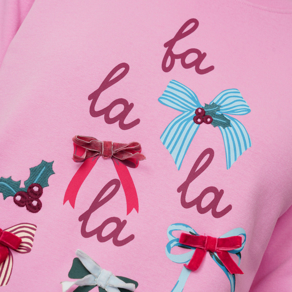 Damen Weihnachtssweatshirt mit Print