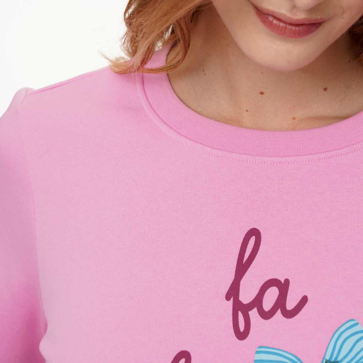 Damen Weihnachtssweatshirt mit Print