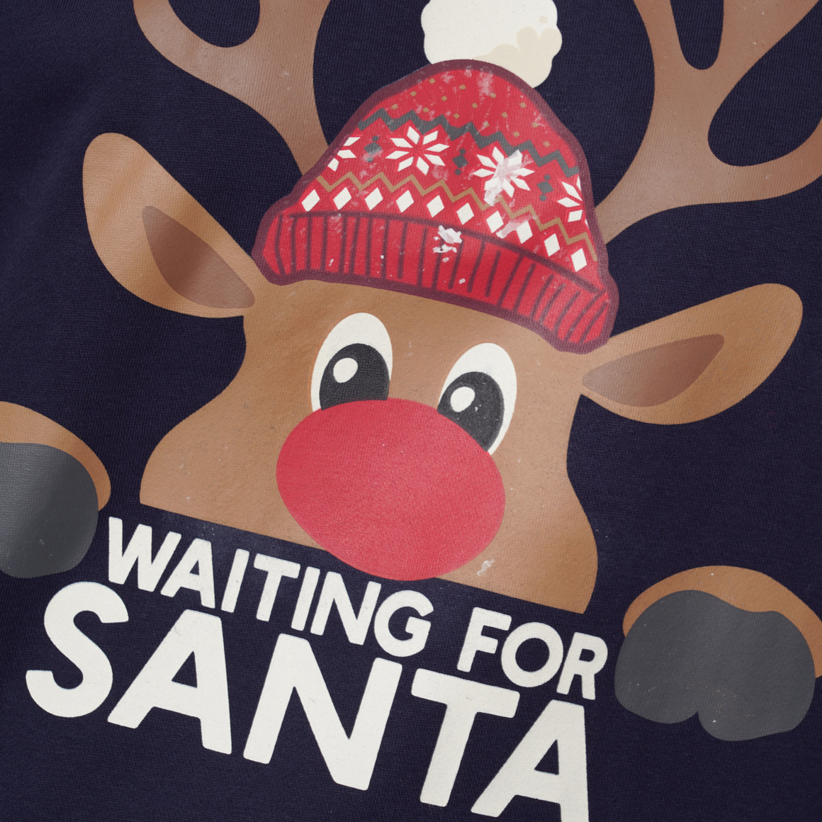 Damen Weihnachtssweatshirt mit Print