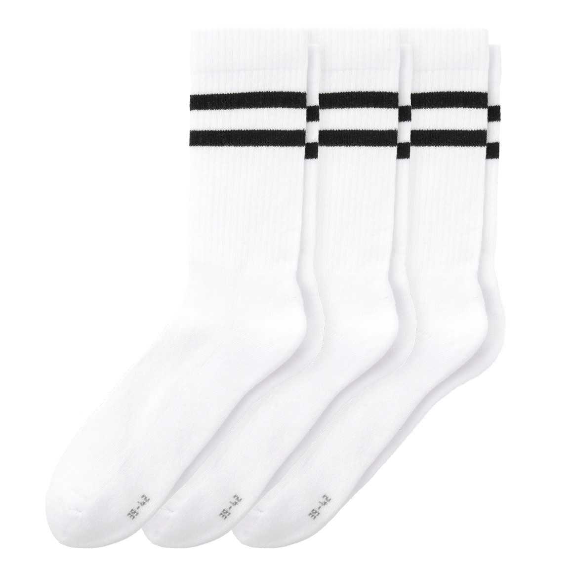 3 Paar Herren Sportsocken mit Bio-Baumwolle