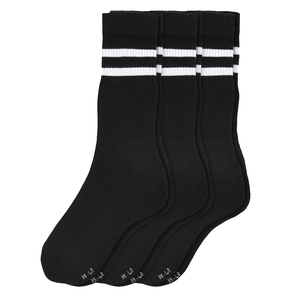 3 Paar Herren Sportsocken mit Bio-Baumwolle
