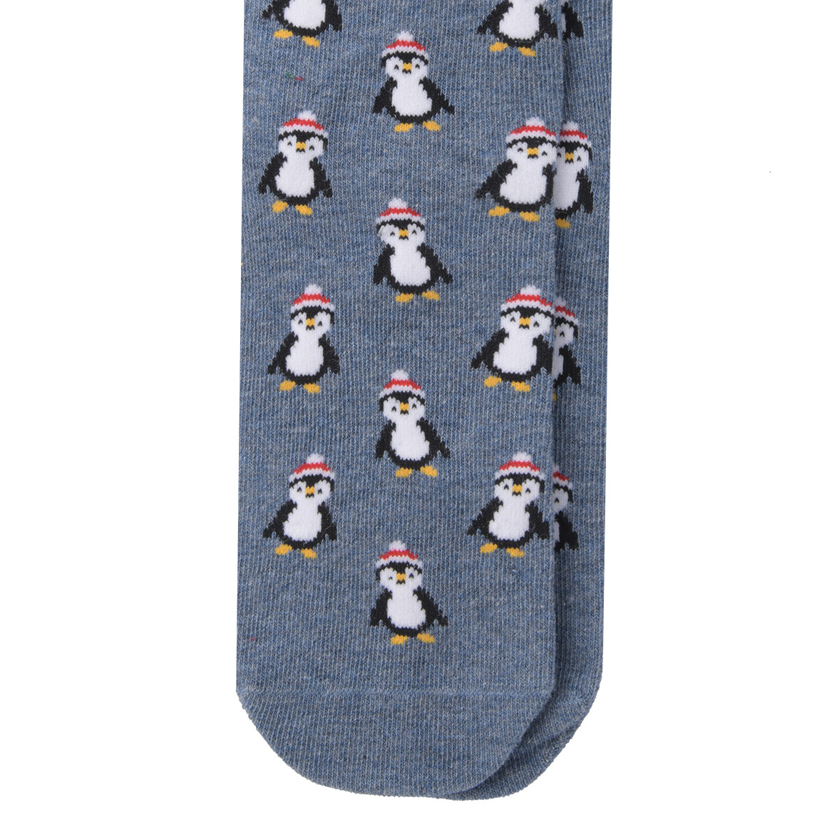 1 Paar Kinder Weihnachtssocken mit Pinguinen
