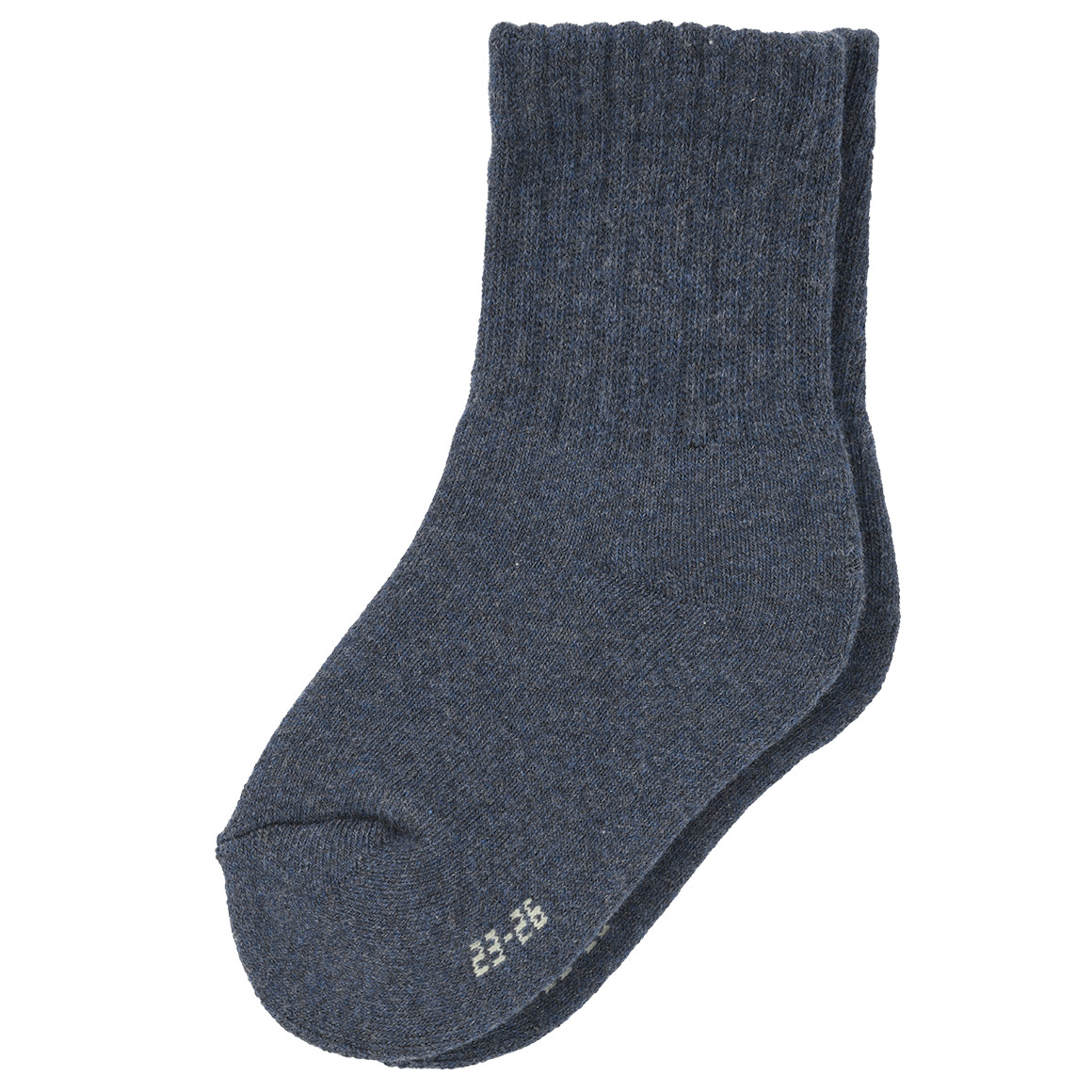 1 Paar Jungen Thermo-Socken in Unifarben