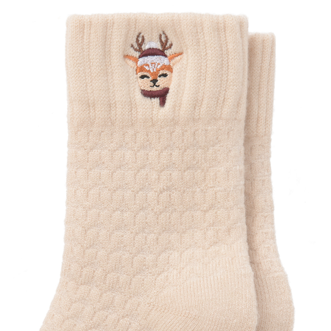 1 Paar Mädchen Thermo-Socken mit Stickerei