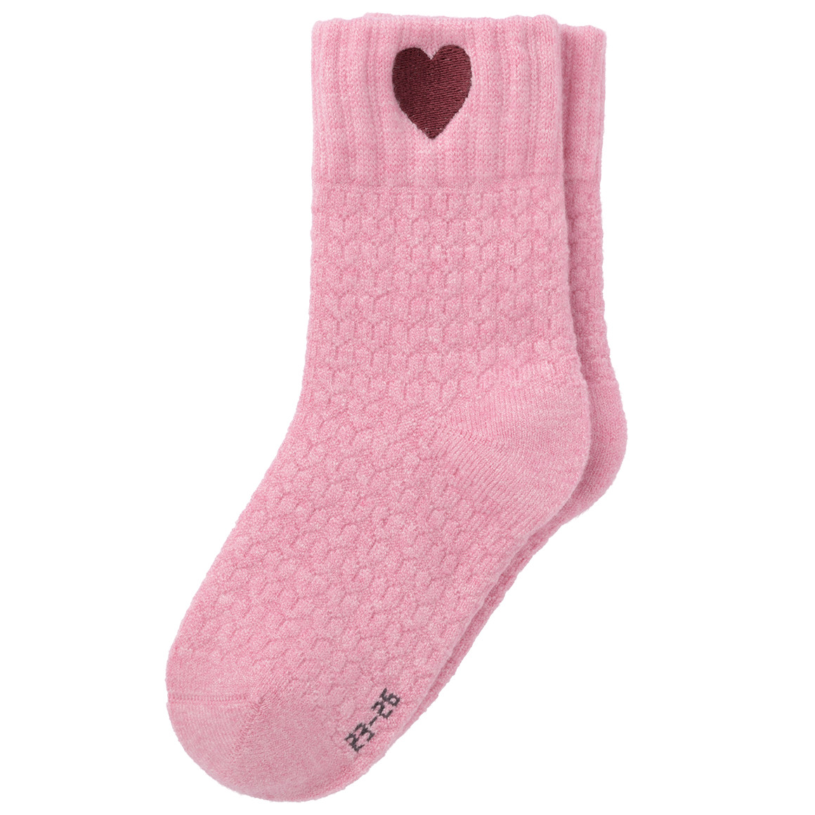 1 Paar Mädchen Thermo-Socken mit Stickerei