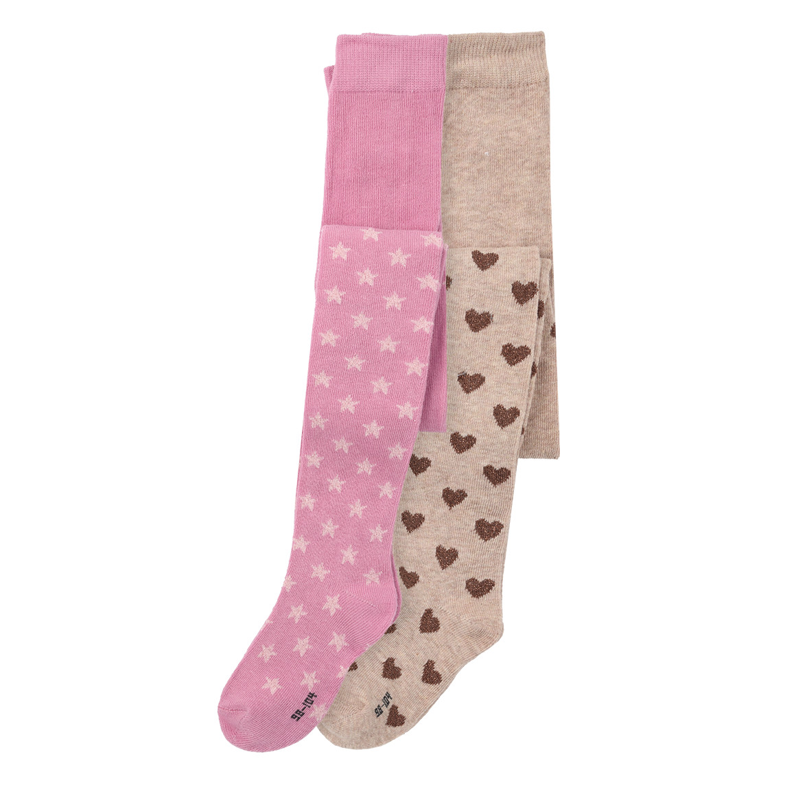 Set van 2 meisjespanty's