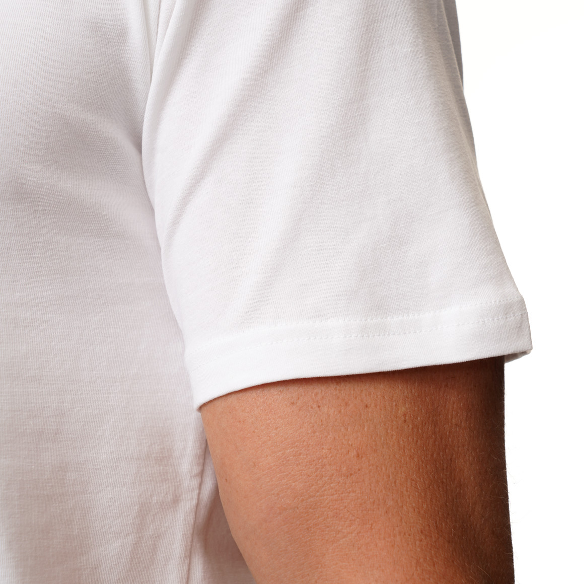 2 Herren T-Shirts mit Rundhalsausschnitt