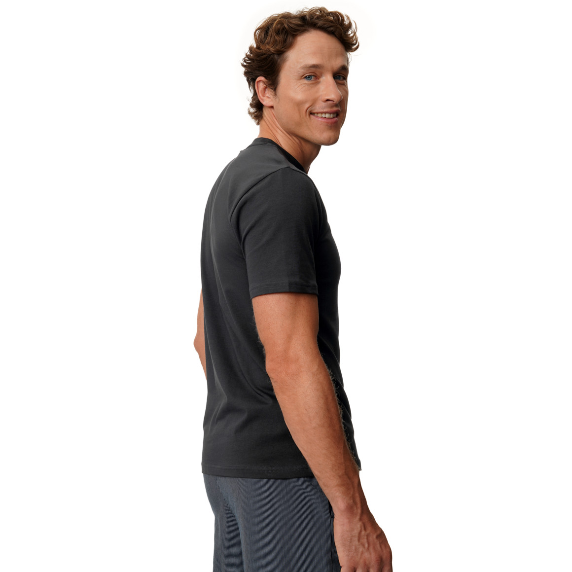 2 Herren T-Shirts mit Rundhalsausschnitt