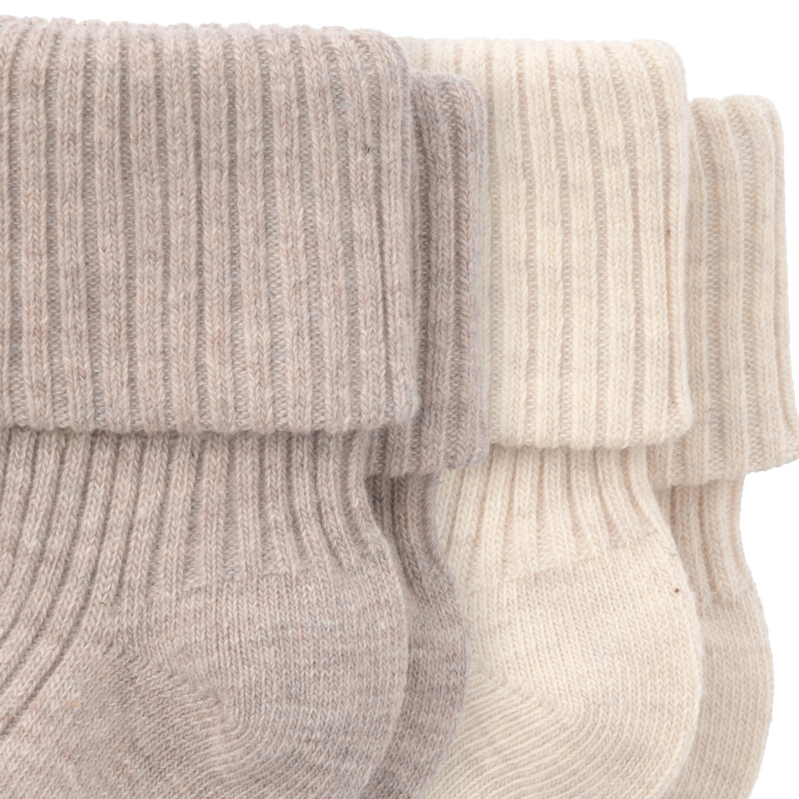 2 Paar Newborn Socken im Set