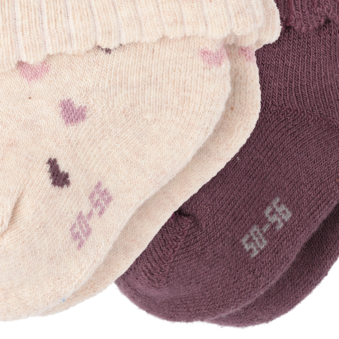2 Paar Newborn Socken im Set