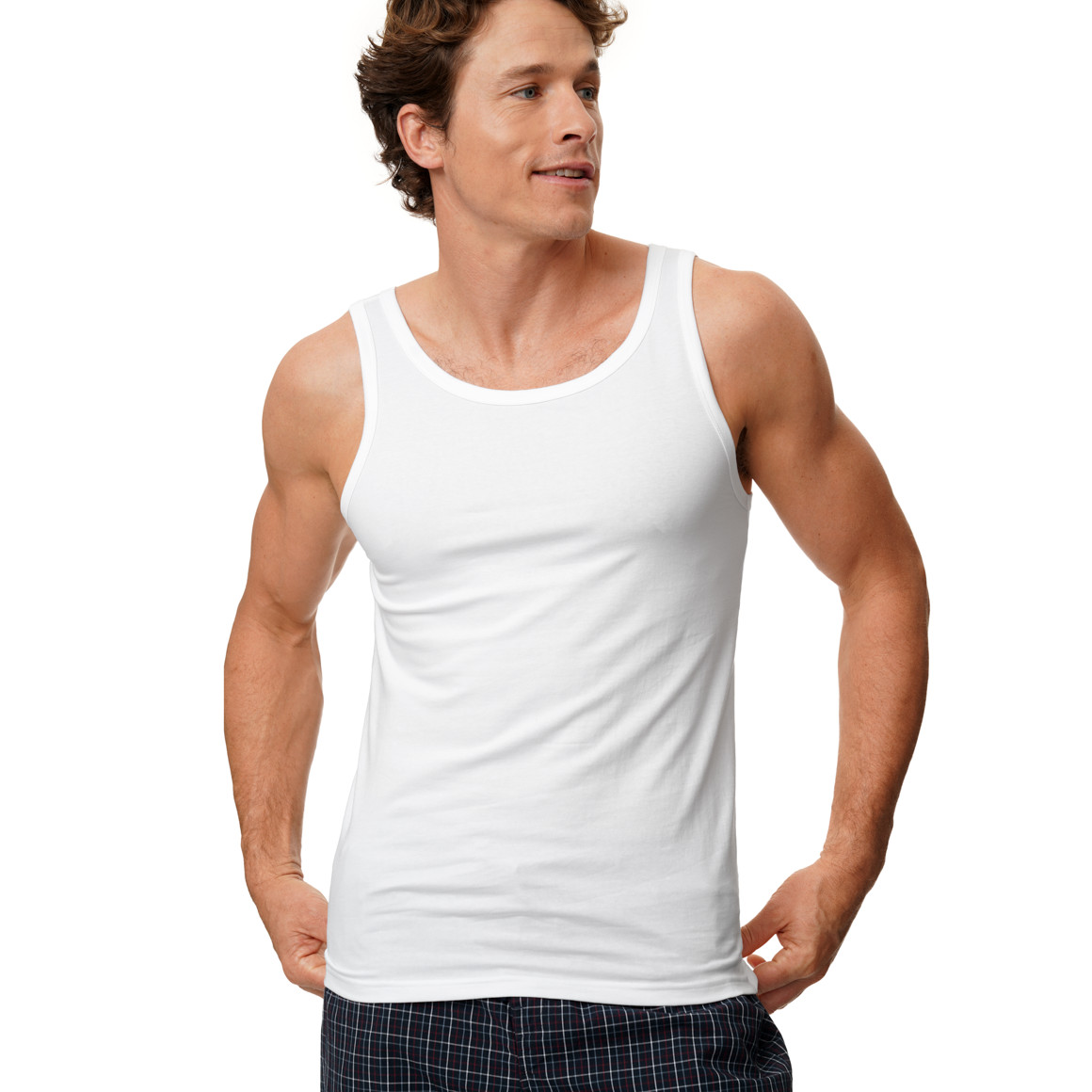3 Herren Unterhemden im Mehrfachpack
