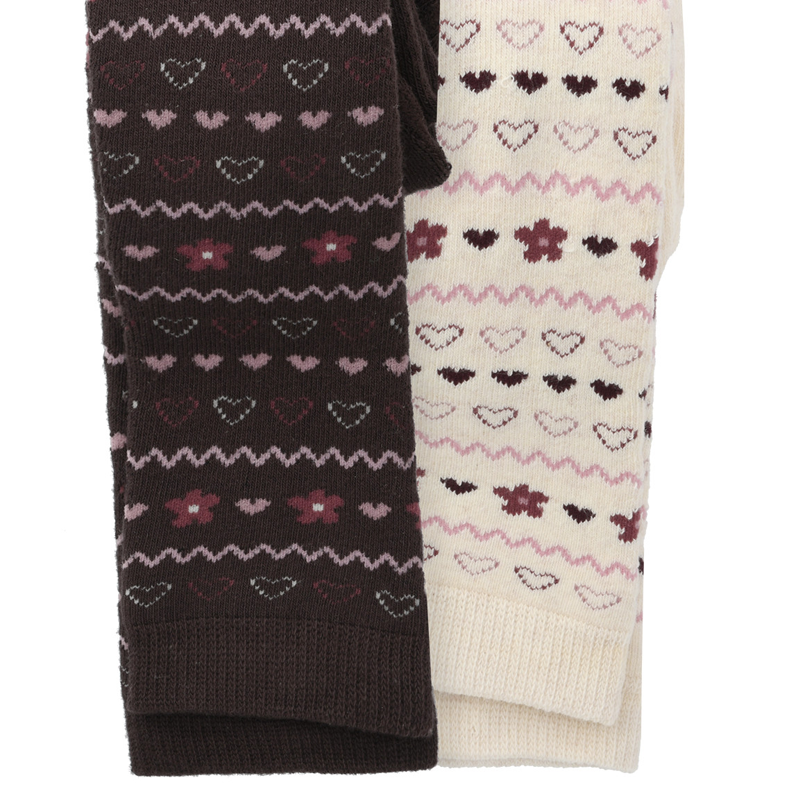 2 Baby Frottee-Leggings im Set
