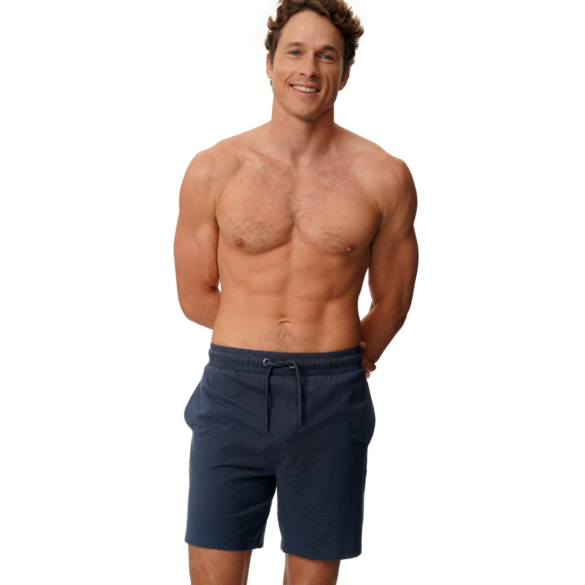 Herren Schlafshorts mit Tunnelzug