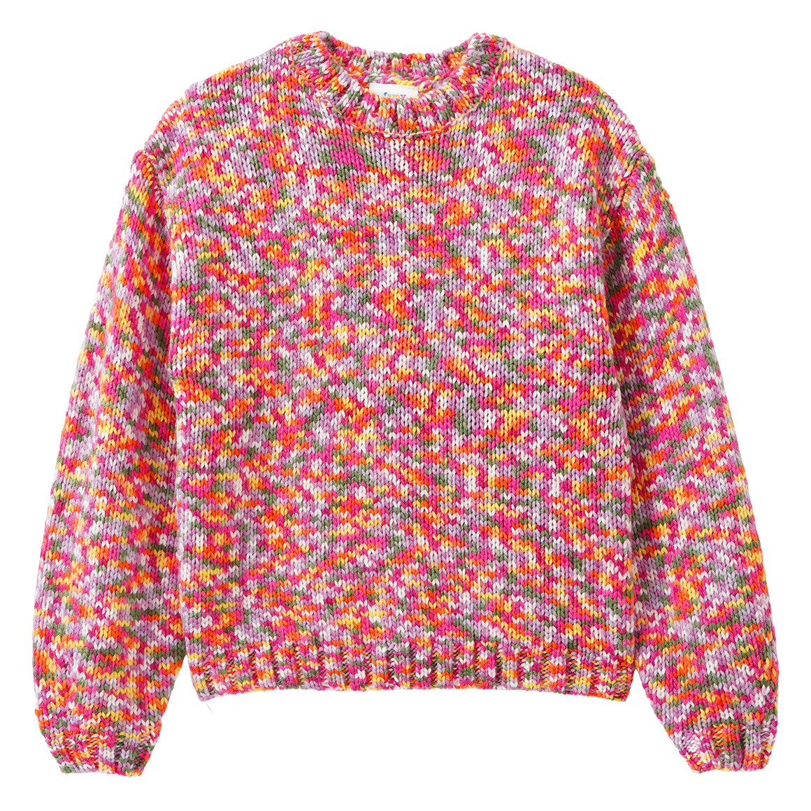 Mädchen Strickpullover in bunten Farben