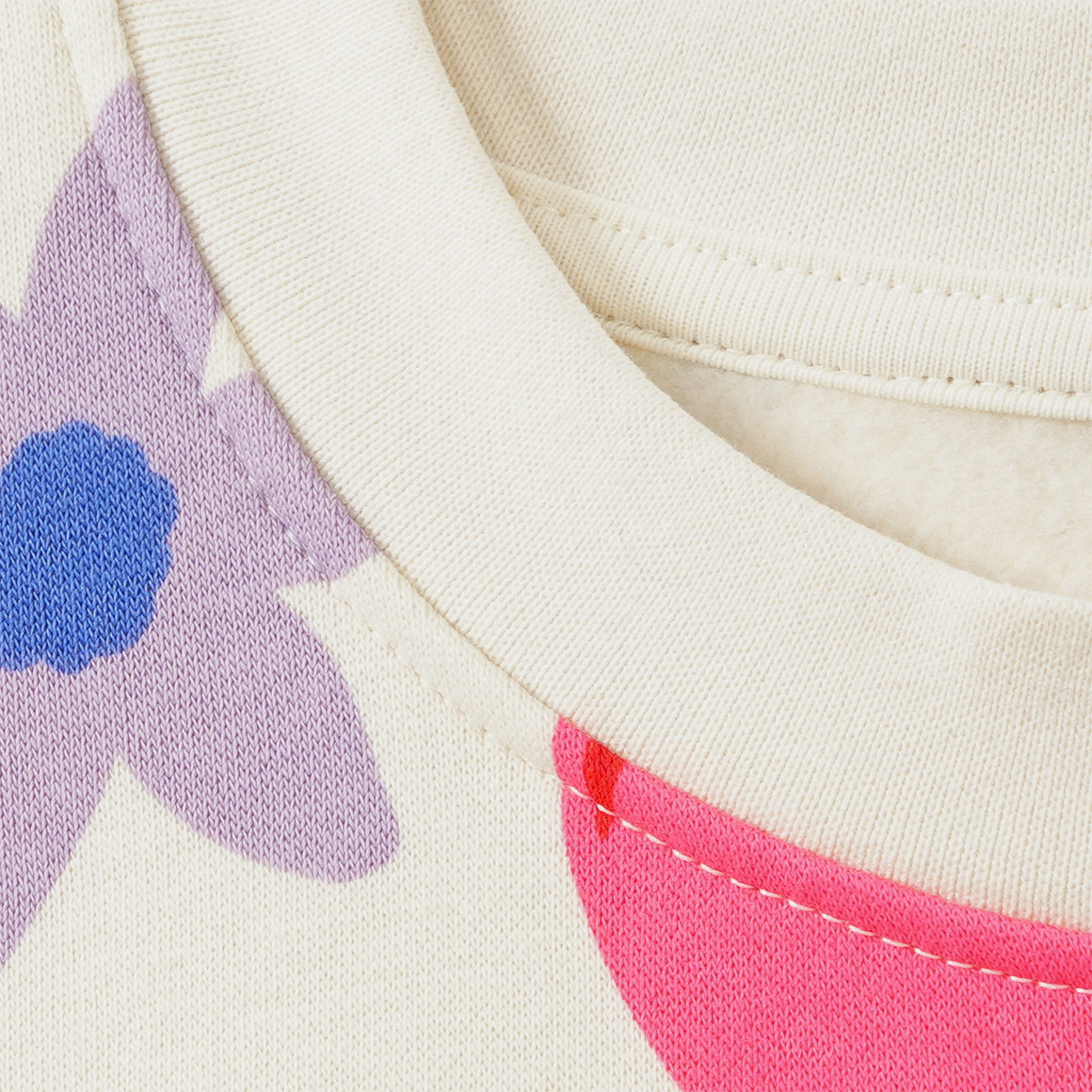 Mädchen Sweatkleid mit Applikationen