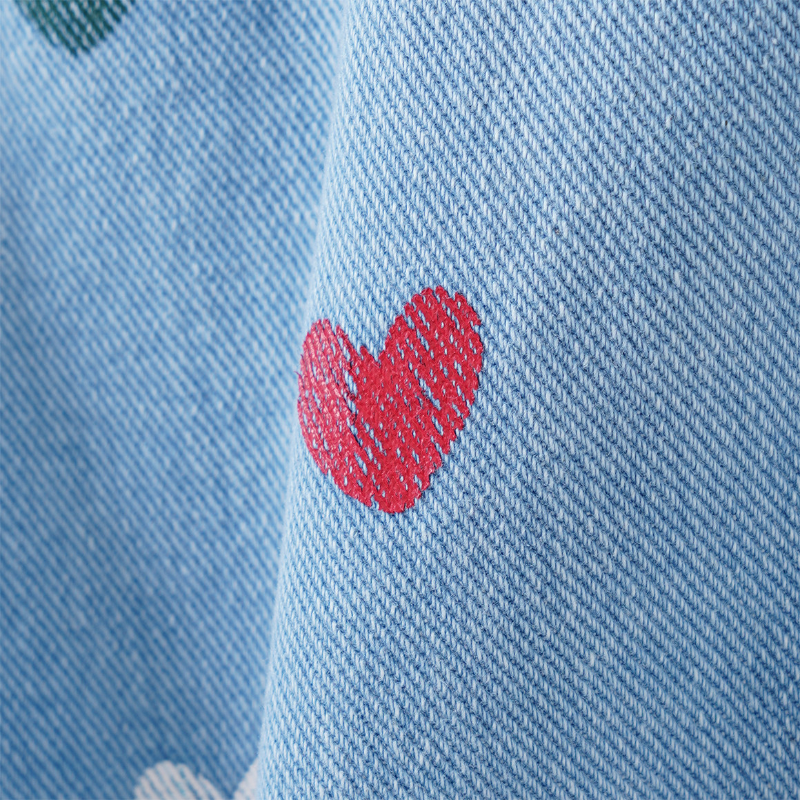 Mädchen Jeans mit Paperbag-Bund