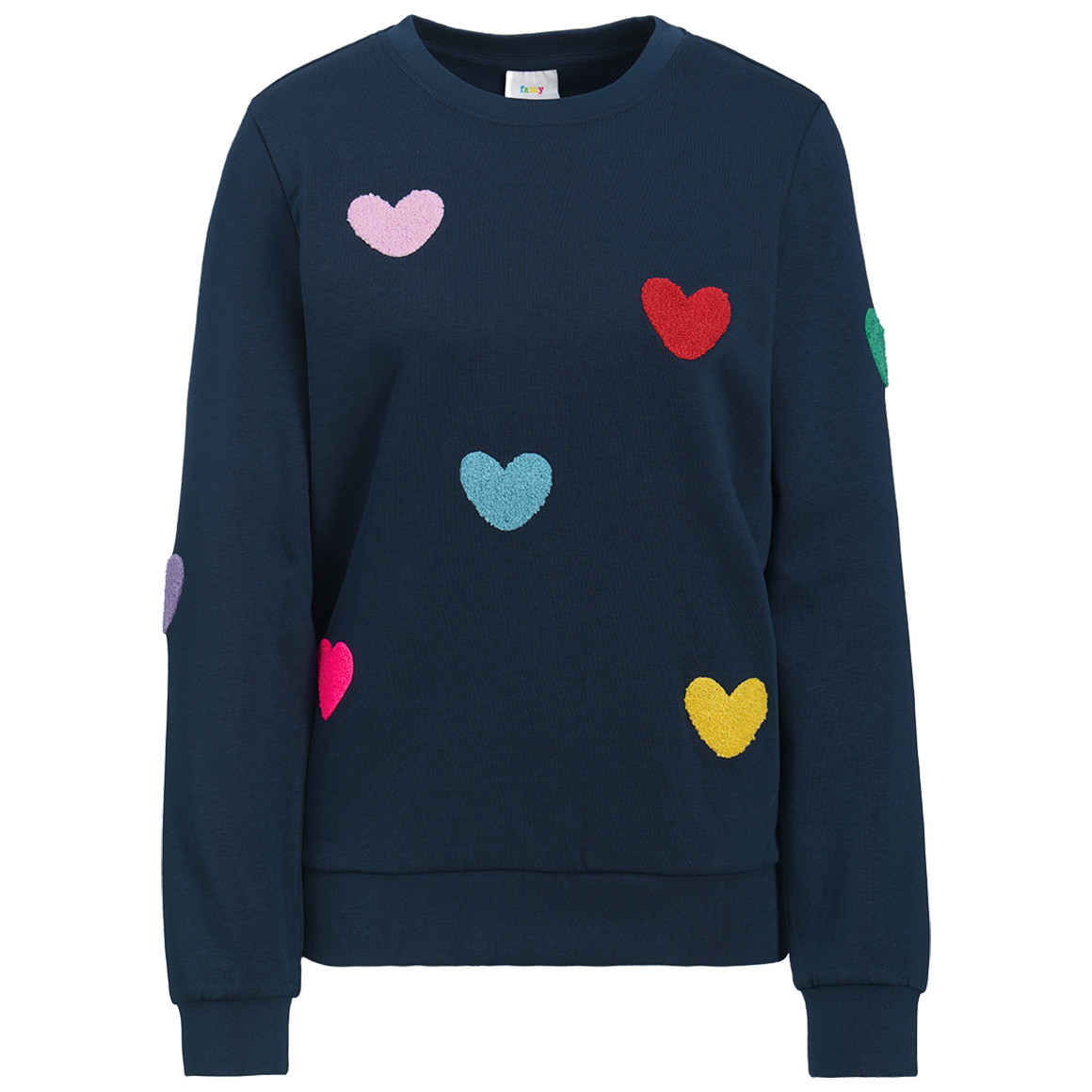 Damen Sweatshirt mit Applikationen