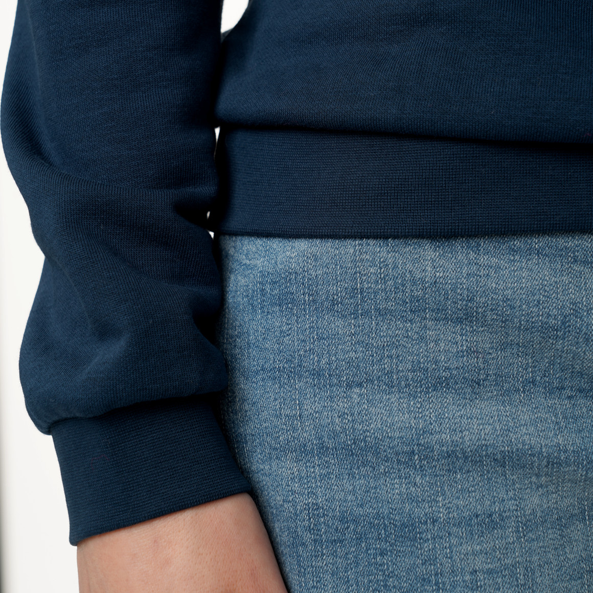 Damen Sweatshirt mit Applikationen