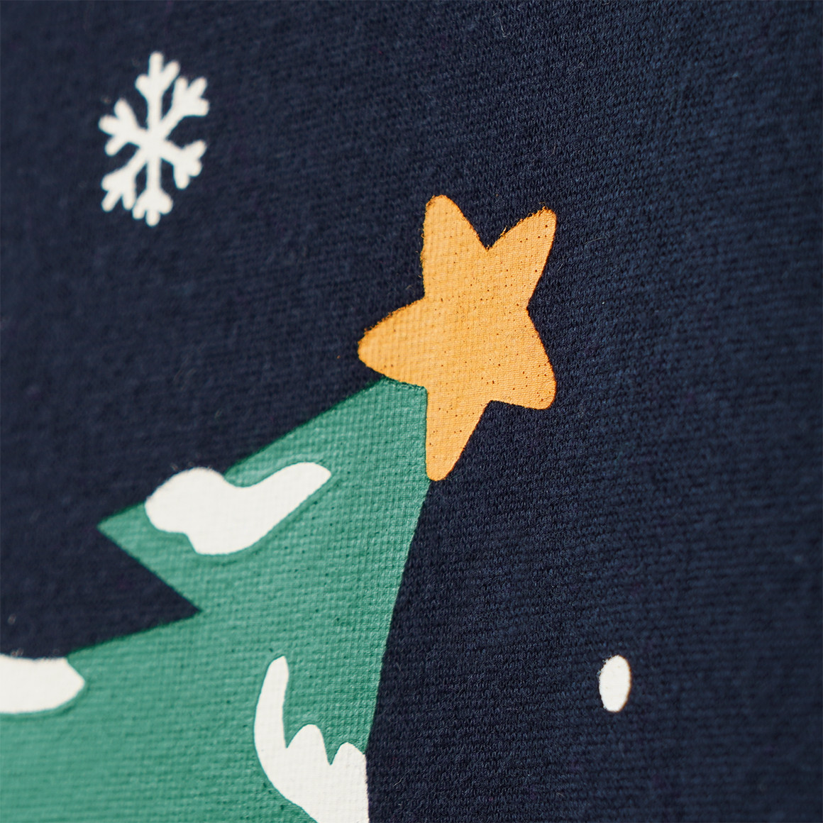 Jungen Weihnachtssweatshirt mit Print