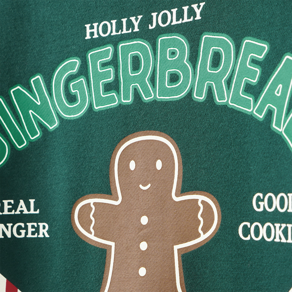 Jungen Weihnachtssweatshirt mit Print