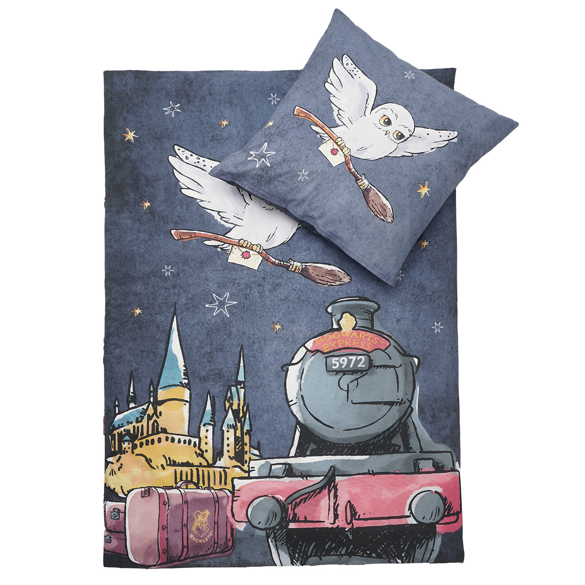 Harry Potter Wendebettwäsche 135 x 200 cm