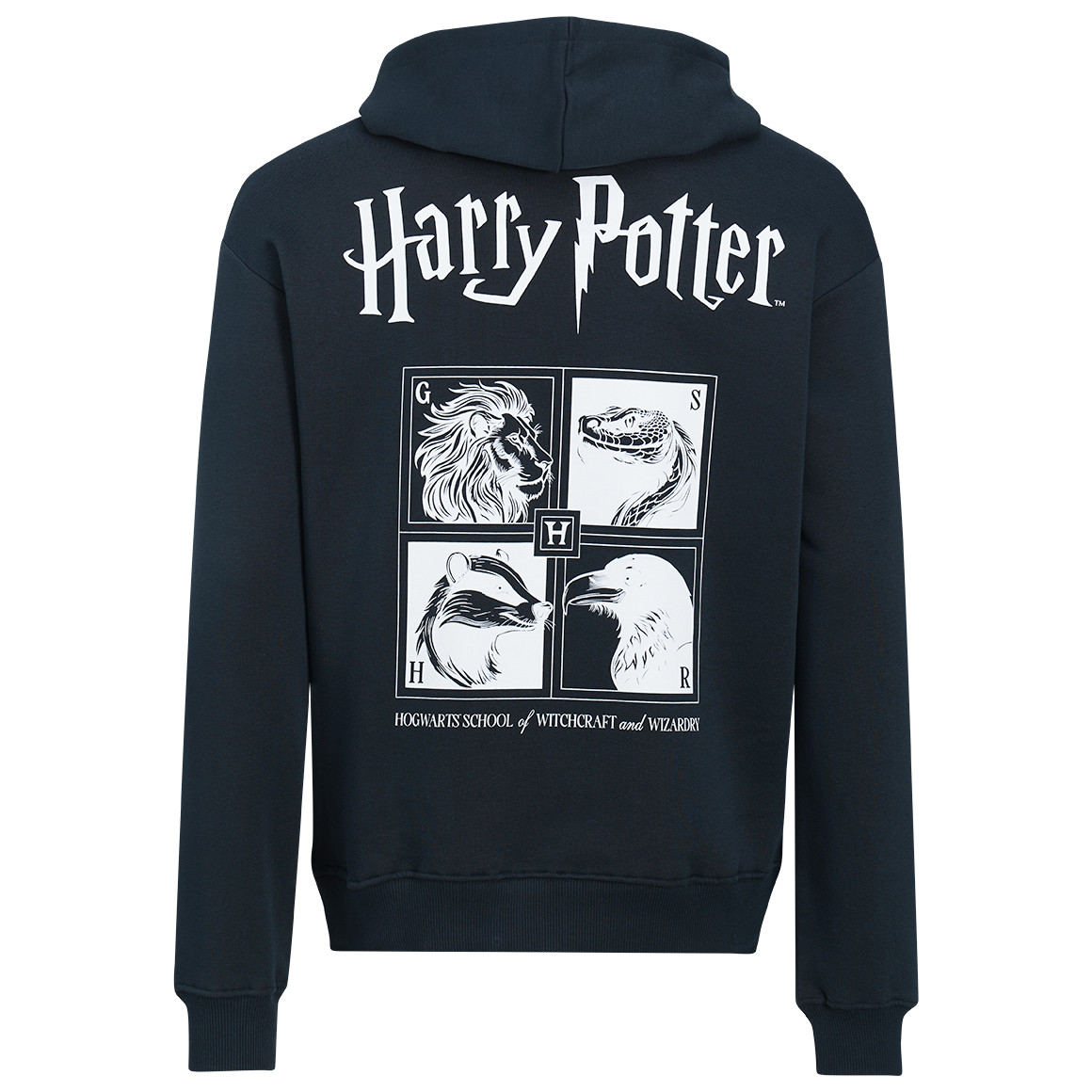 Harry Potter Hoodie mit Rücken-Print