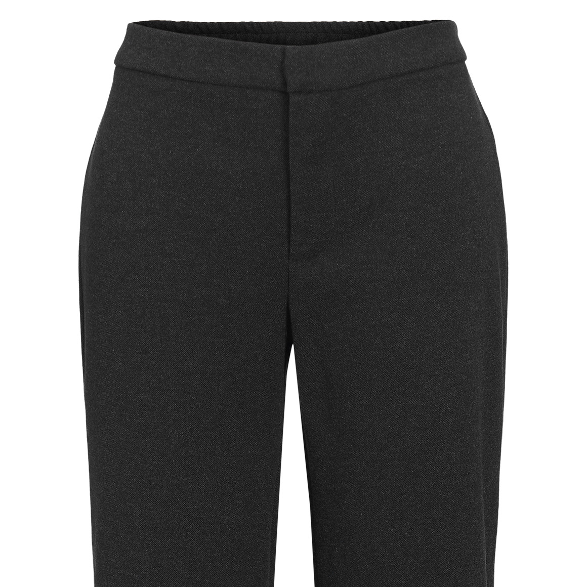 Damen Hose in Melange-Optik
