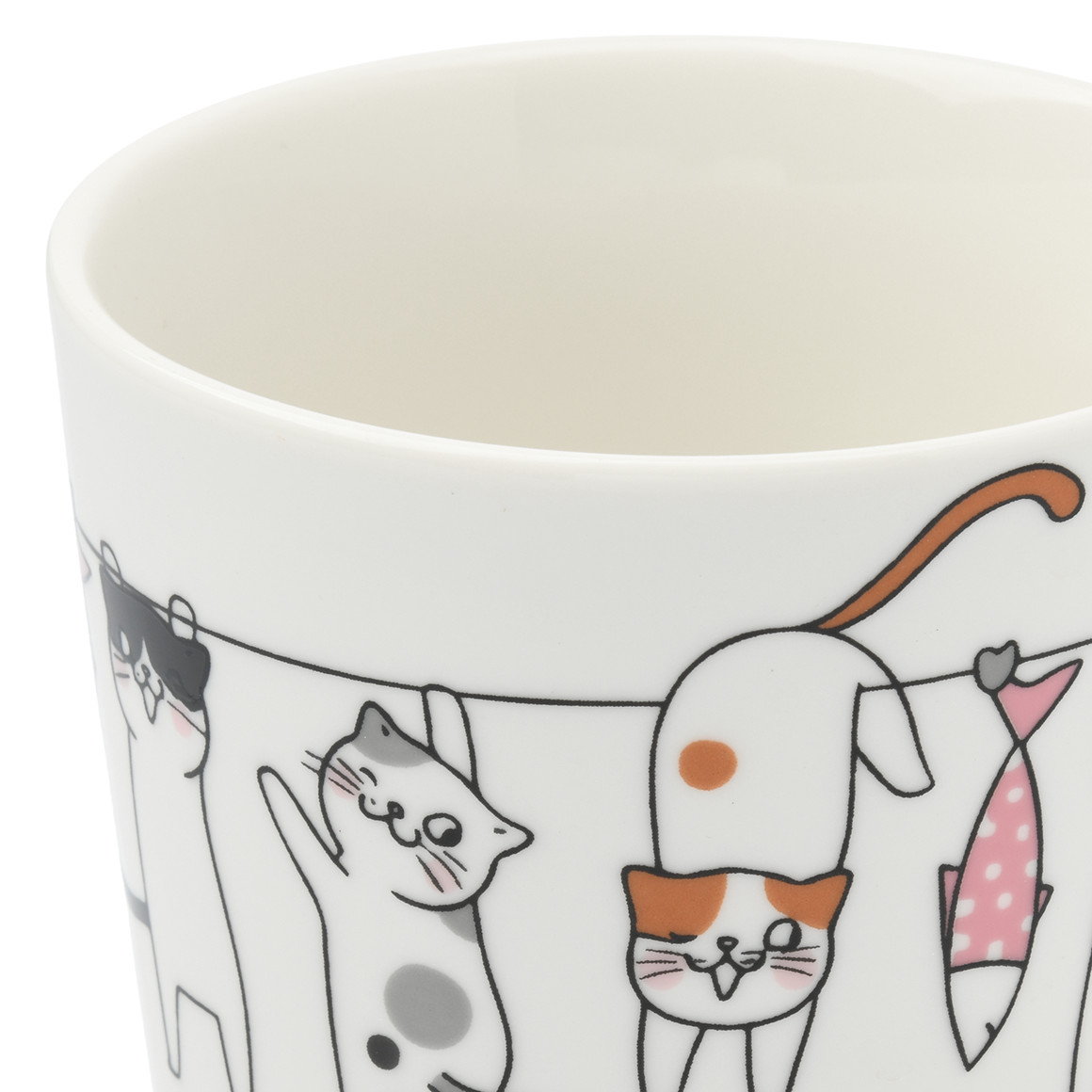 Tasse mit Katzen-Motiv
