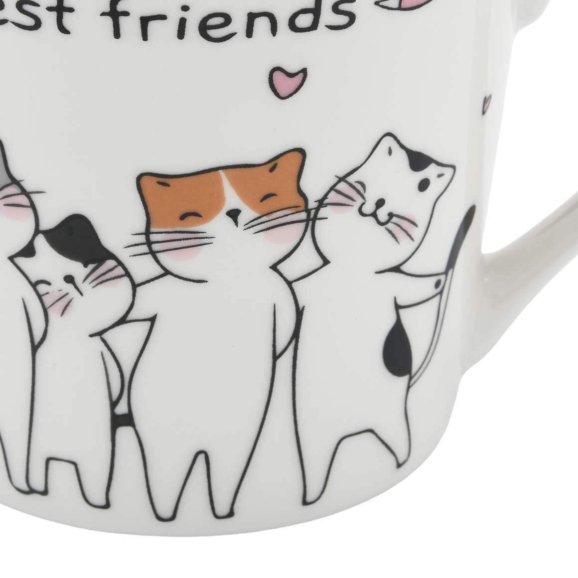 Tasse mit Katzen-Motiv
