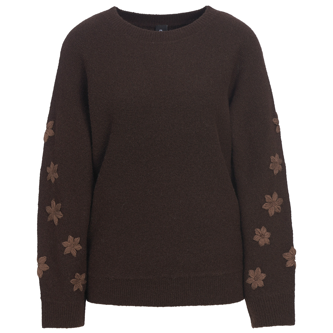 Damen Strickpullover mit Applikationen