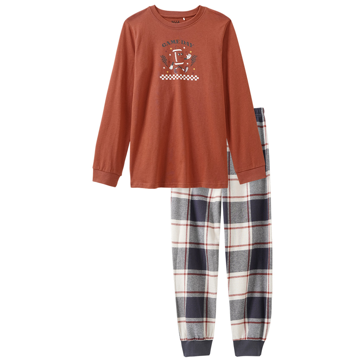 Jungen Schlafanzug mit Football-Motiv