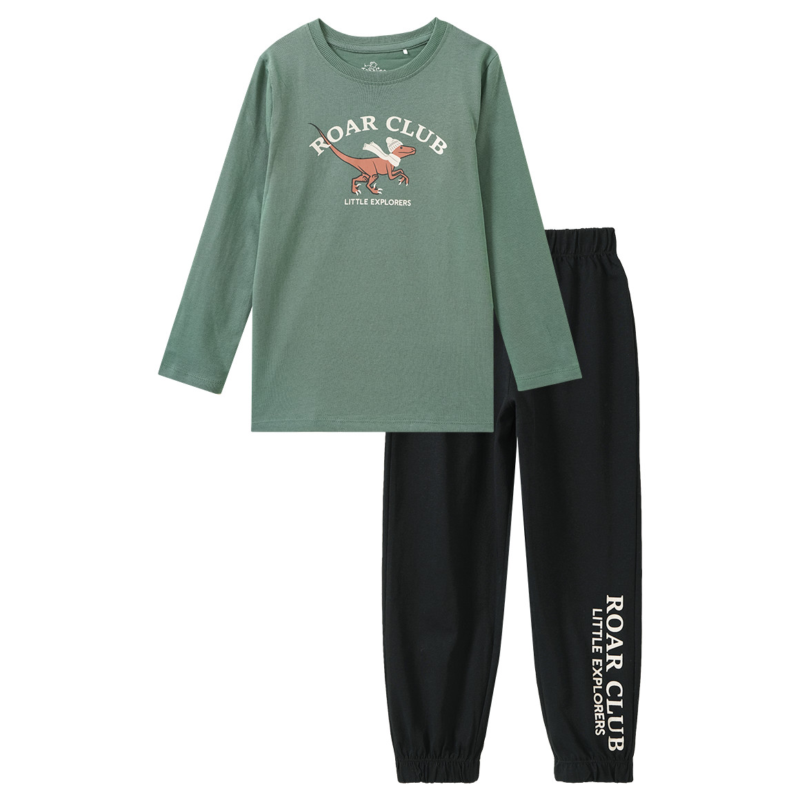 Jungen Schlafanzug mit Dino-Print