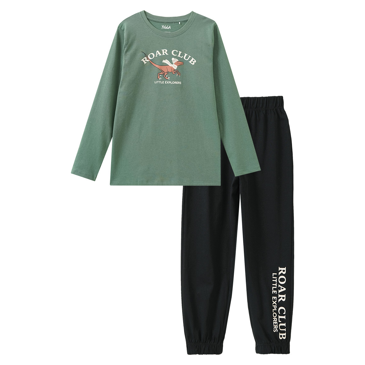 Jungen Schlafanzug mit Dino-Print