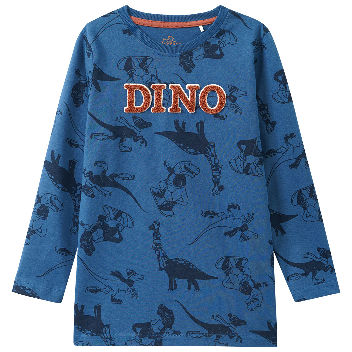 Pyjama voor jongens met dinosaurusprint