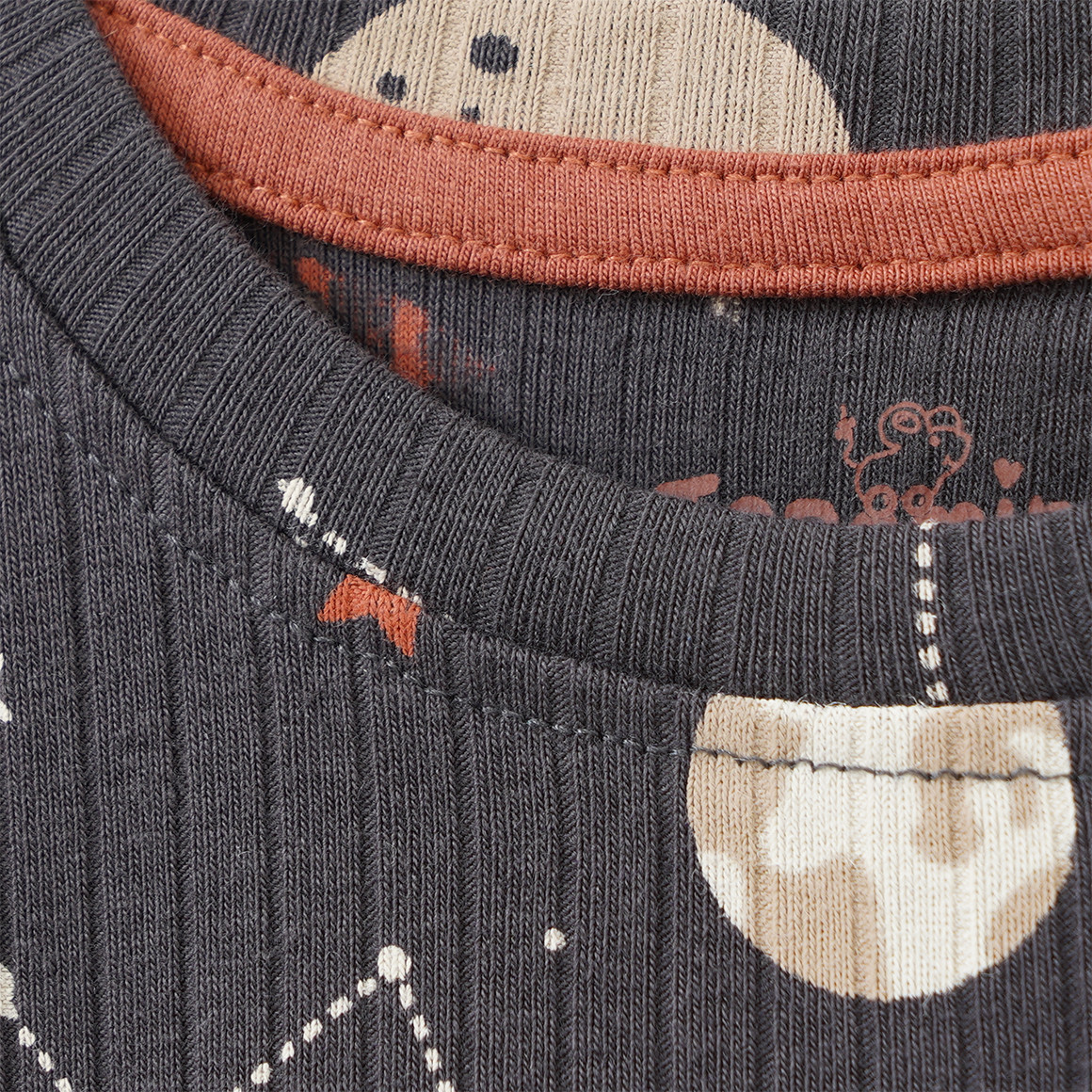 Baby Schlafanzug mit Weltraum-Motiven