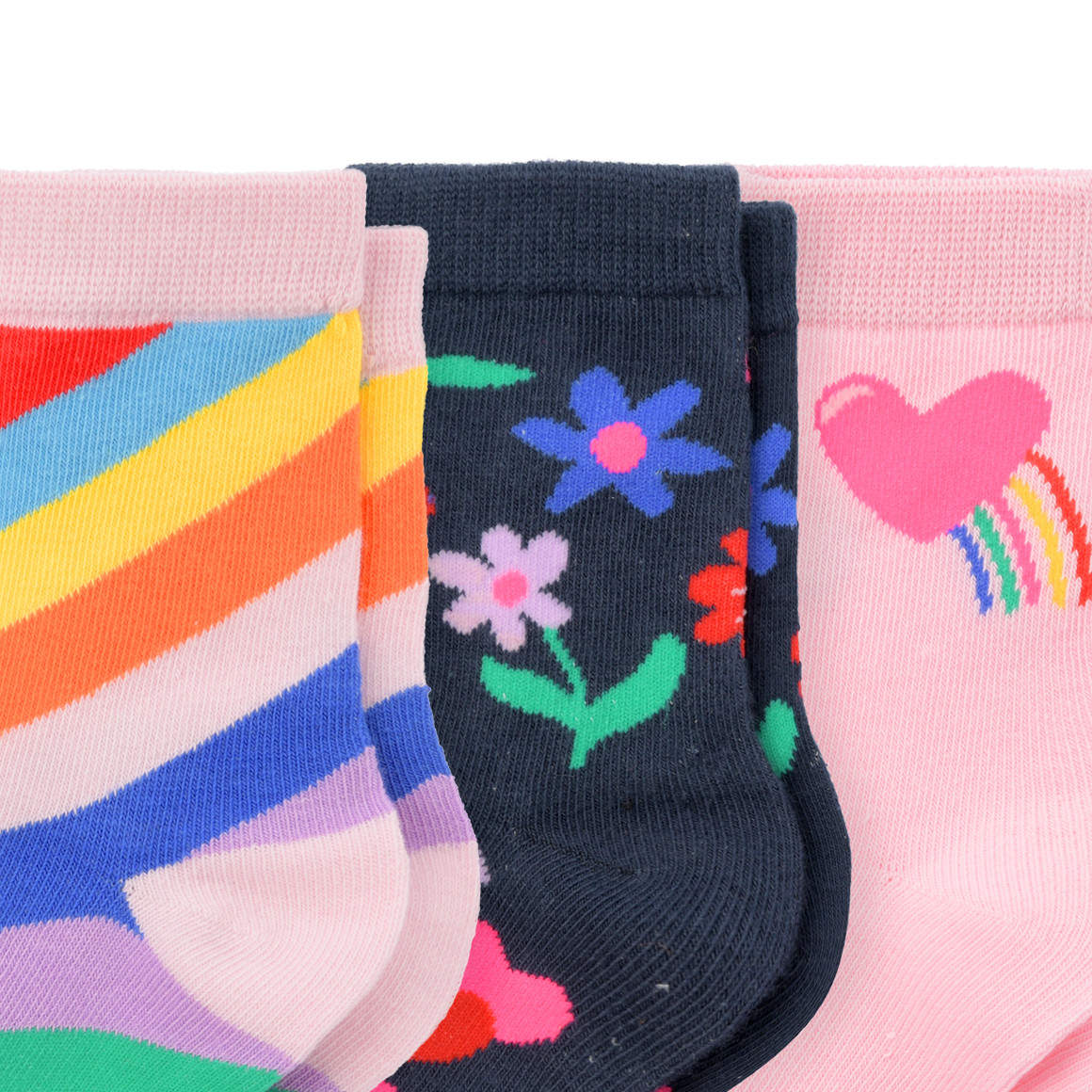 3 Paar Mädchen Socken im Set