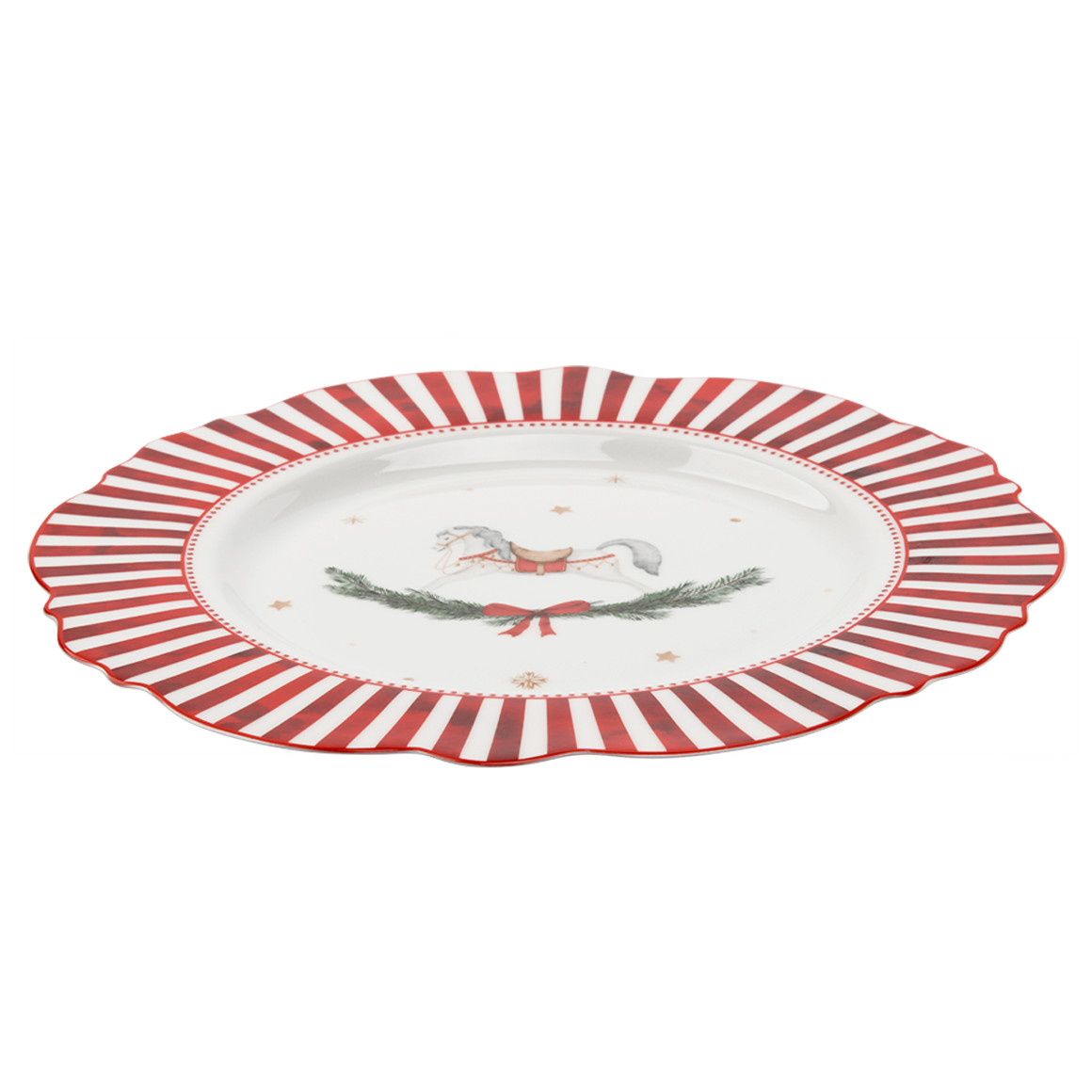 Teller im weihnachtlichen Design
