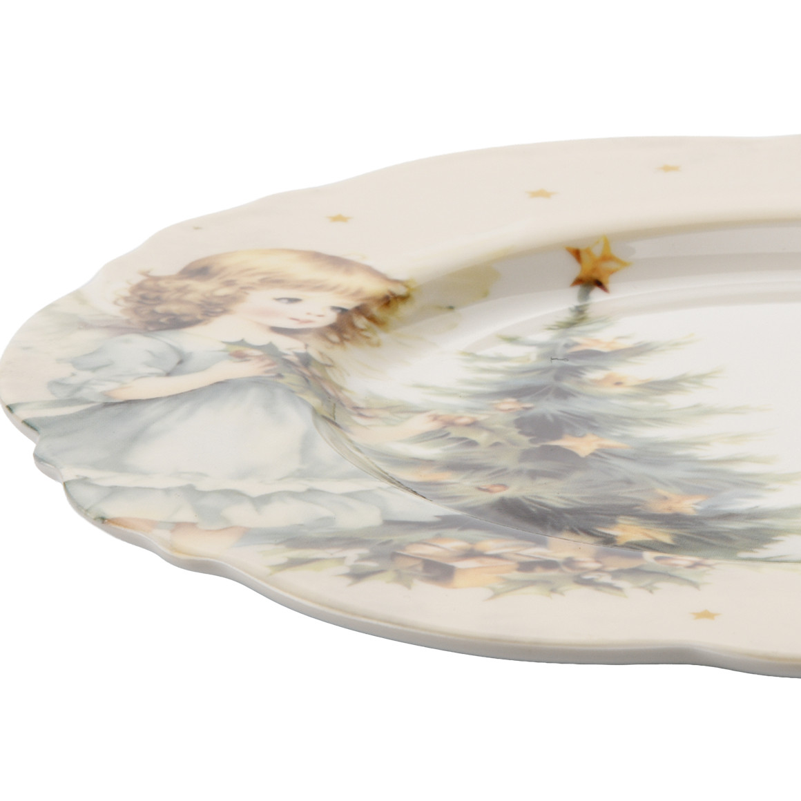 Teller im weihnachtlichen Design