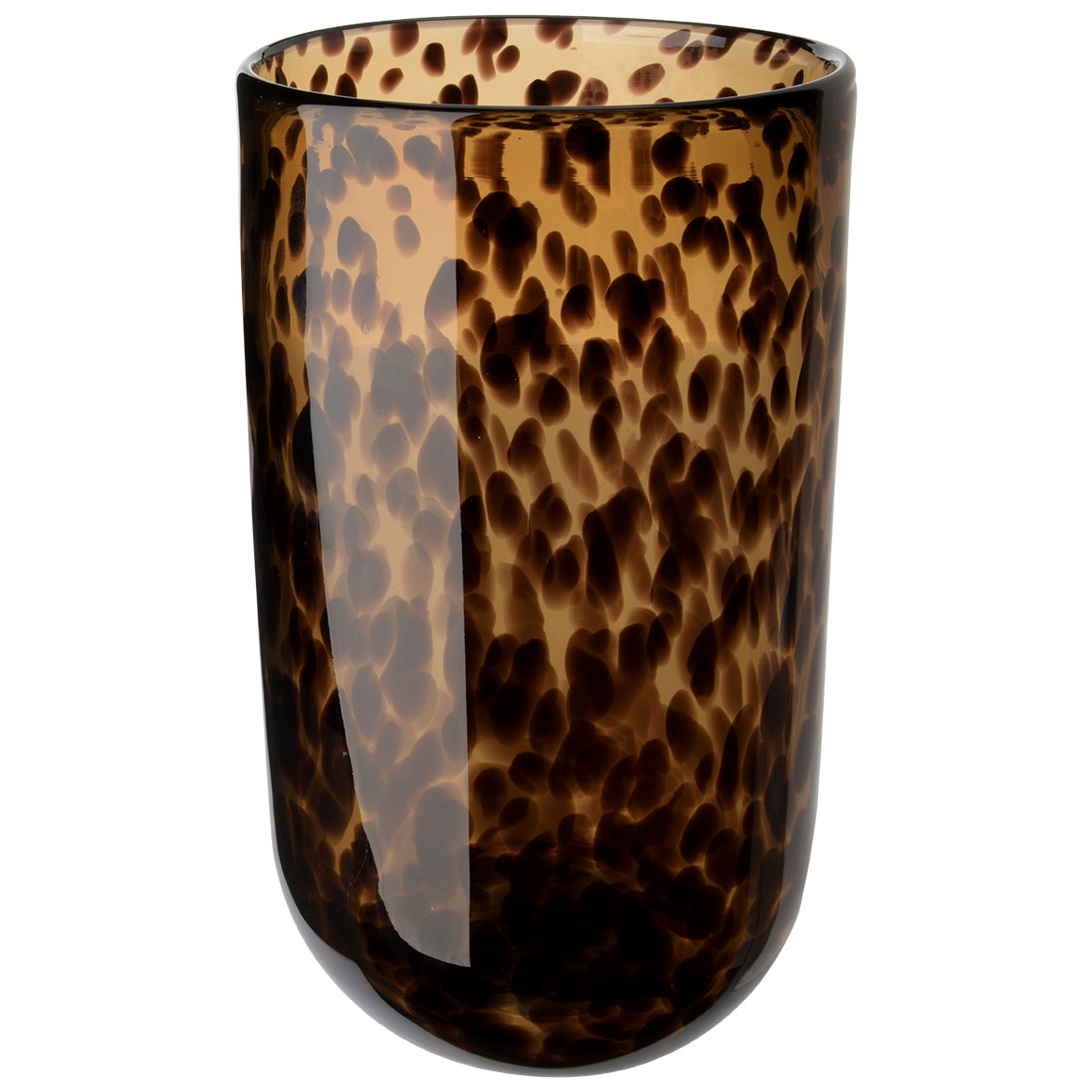 Große Vase in Leo-Optik