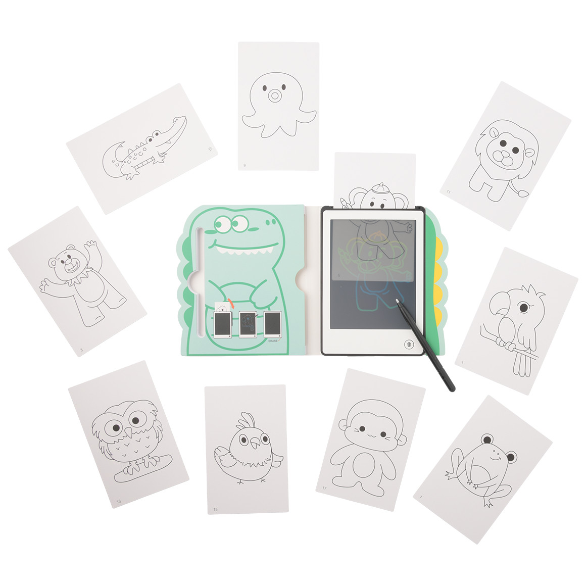 LCD-Zeichenbuch mit Stift