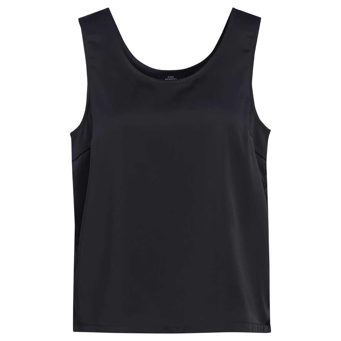 Damen Satin-Top mit breiten Trägern