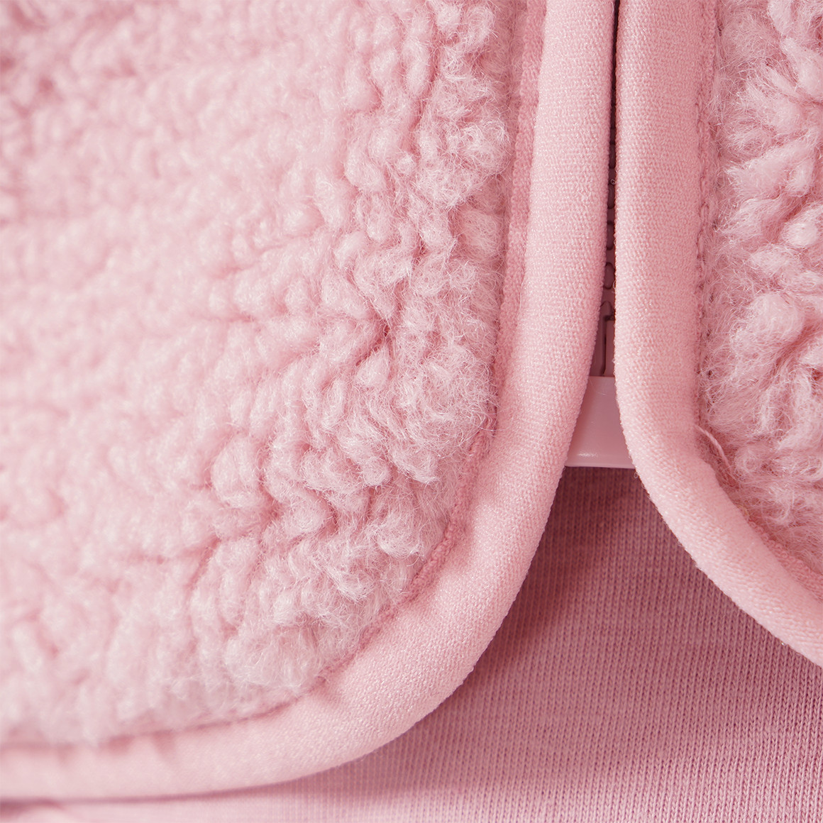 Baby Teddyjacke mit Kapuze